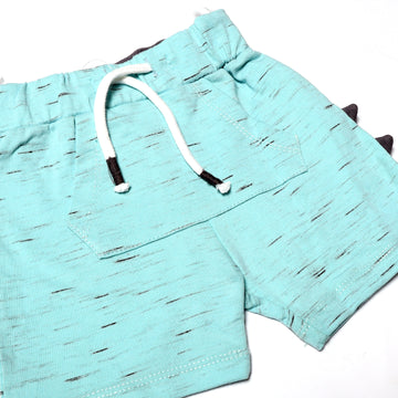 SKY BLUE & POCKET SHORT FOR BOYS